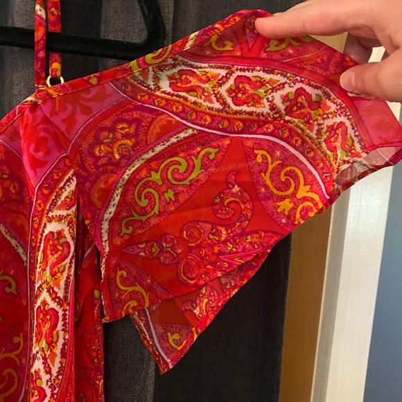 NWT Show Me Your Mumu sheer print tank top. - Picture 4 of 6